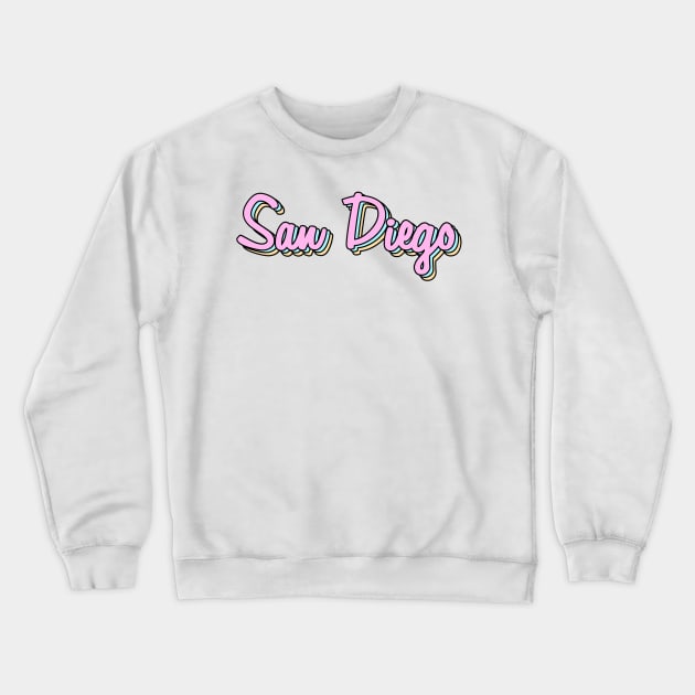 San Diego Crewneck Sweatshirt by lolosenese